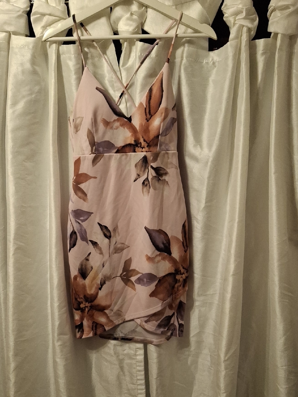 Lovely Day Pink Floral Midi Dress